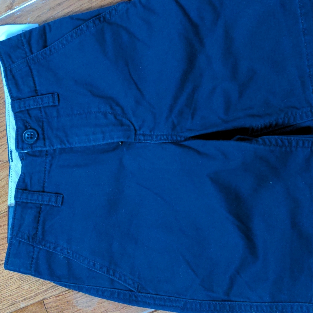 Boys blue chino shorts